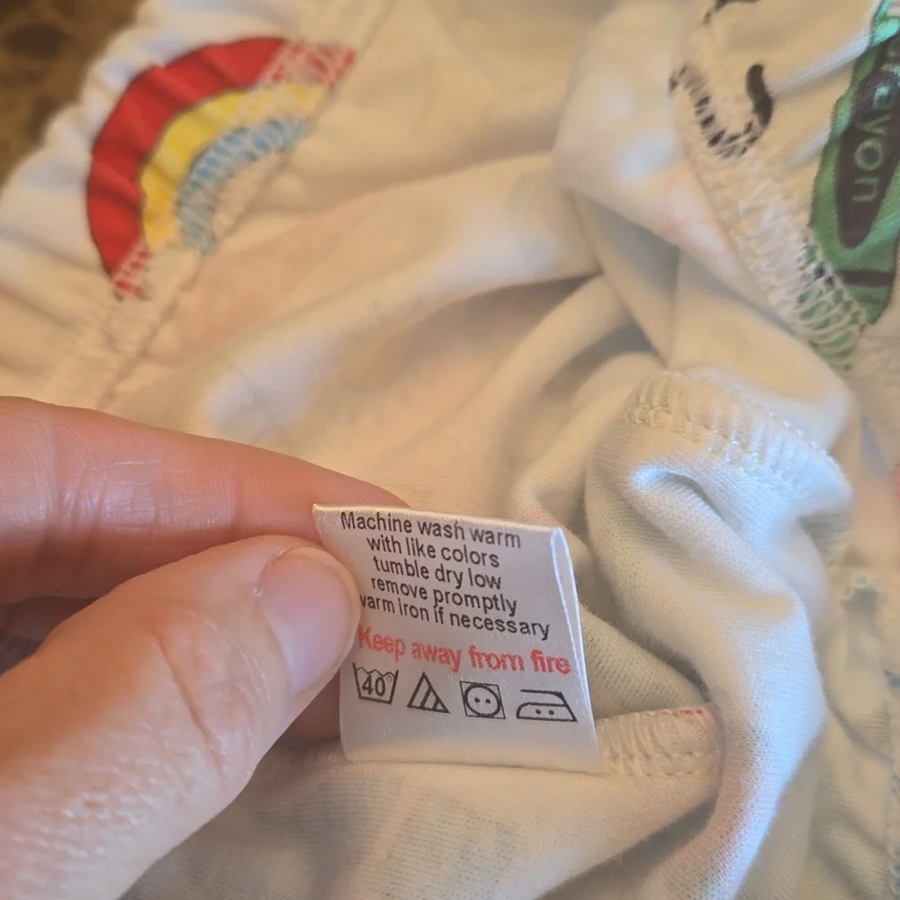 NWOT Unisex Size 8 And Size 10 Kids Pajamas School Themed - Picture 9 of 12